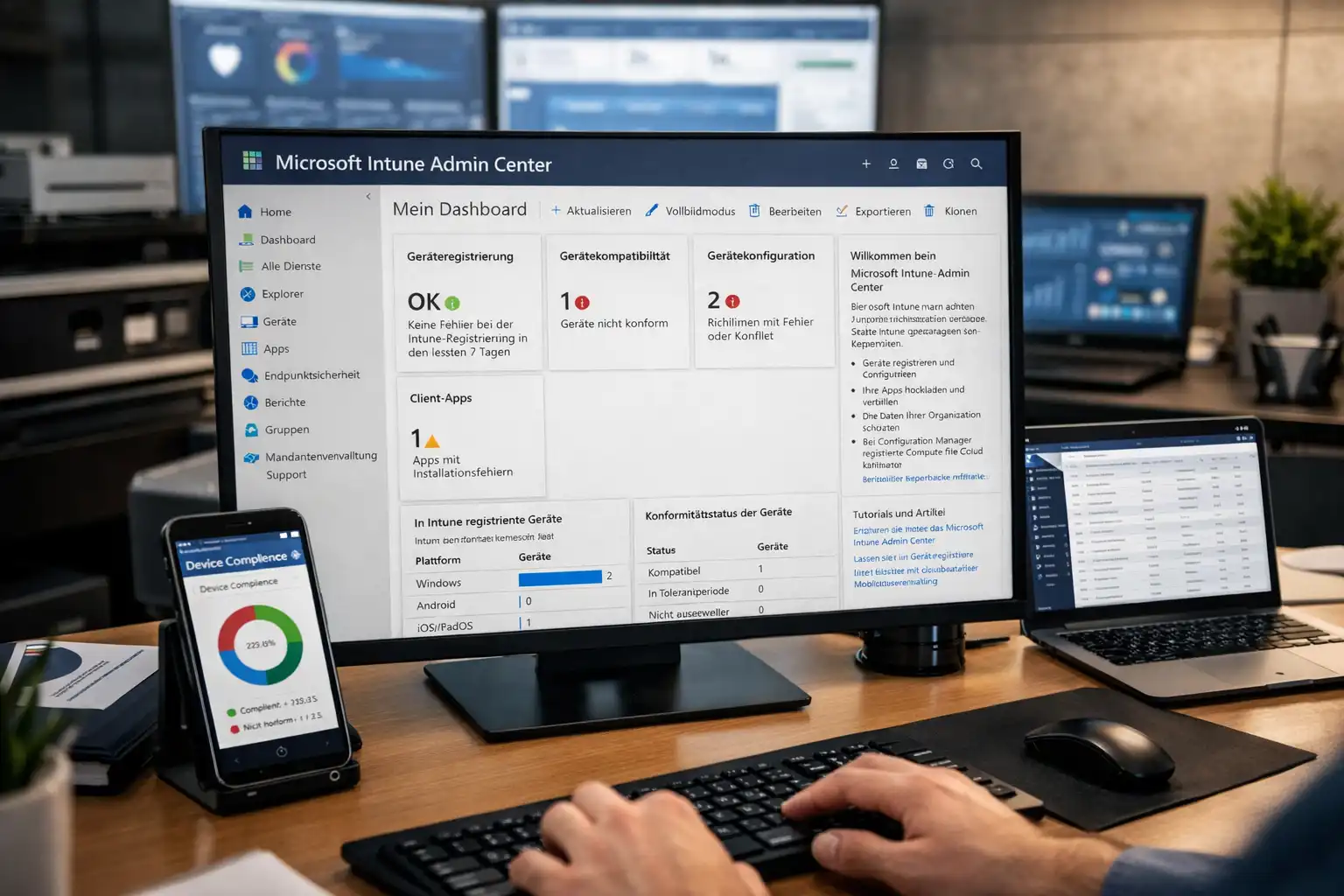 Microsoft Intune Endpoint Verwaltung